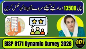 BISP 8171 Dynamic Survey Registration 2026 – Complete CNIC Update & Eligibility Guide