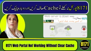 8171 Web Portal Not Working Without Clear Cache – Quick Fix Guide 2026